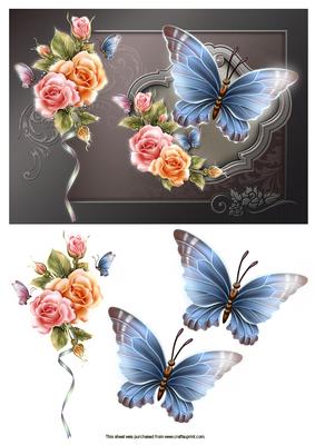 Floral Butterfly