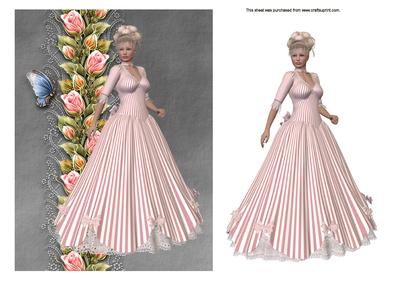 Vintage Floral Beauty