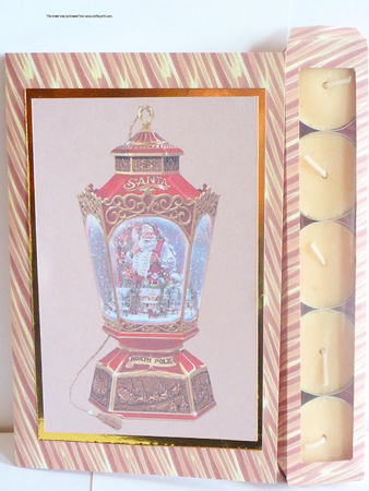 Santas Lantern Tea Light Candle Kit