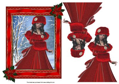 Christmas Beauty in Red