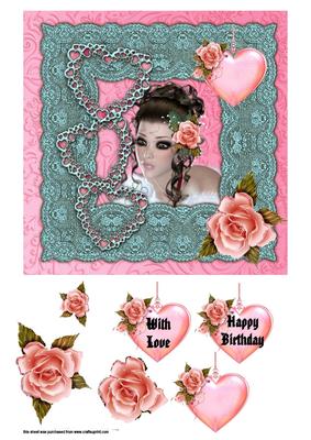 Floral Beauty Framed