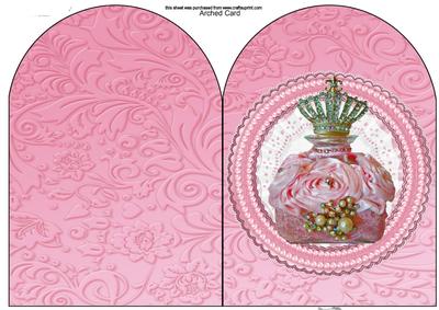 The Feminine Touch Quick Arch Card