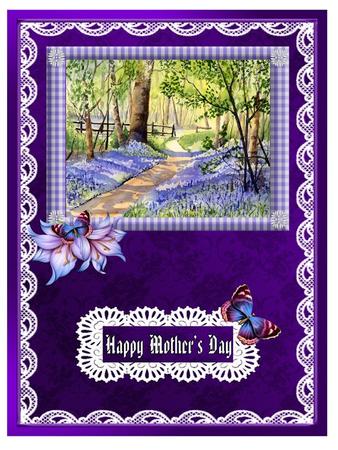 Bluebell Pyrimage Front Card Kit