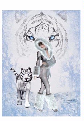 A4 Fantasy Snow Tiger