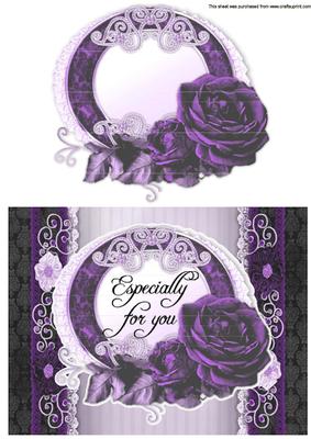 Purple Roses Especially for You