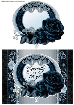 Blue Roses Especially for You