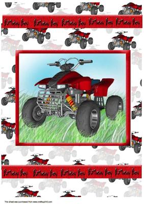 A4 Lets Go Quad Biking