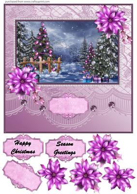 Christmas in Pink