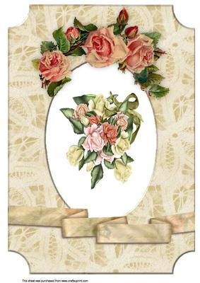 A4 Framed Flowers