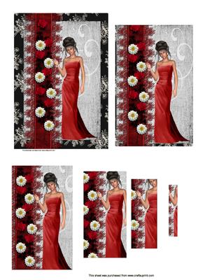 Red Beautiful Lady Pyrimage