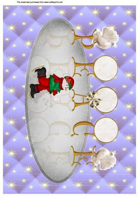 A4 Christmas Peace