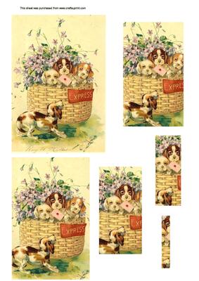 Basket Full of Dogs Pyrimage