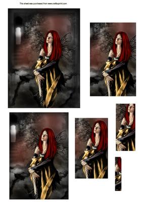 Dark Fairy Pyrimage