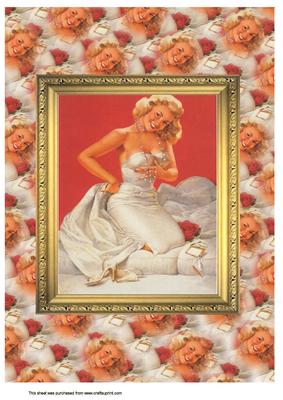 A4 Pin Up Girl 3