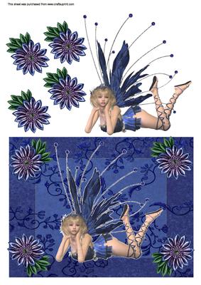 Midnight Blue Fairy