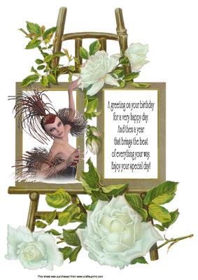 A4 Picture Frame Displayed
