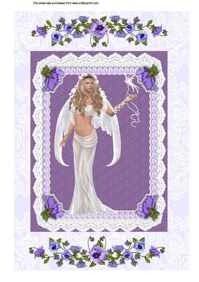 A4 Angel of the Flowers