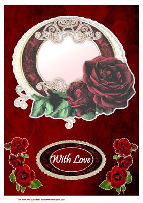 A4 Roses with Love