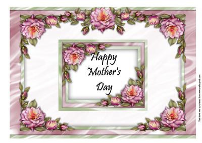 A4 Floral Mothers Day