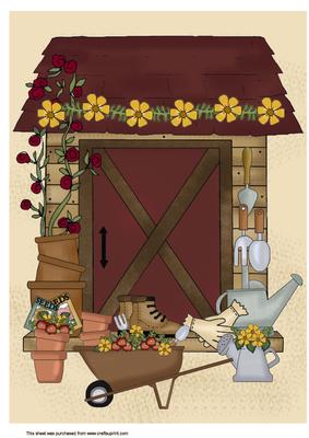 A4 Welcome to My Shed