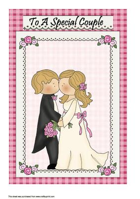 A4 to a Special Couple