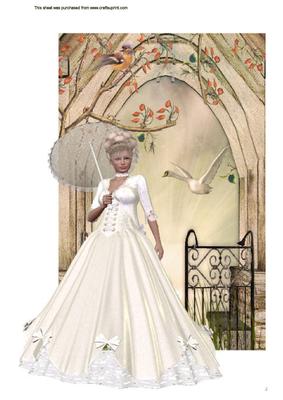 A4 Carrying My Parasol