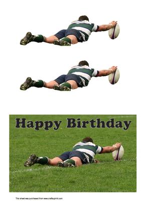 I Spent My Birthday Playing Rugby