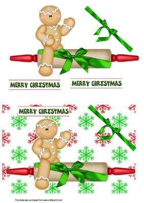 Merry Christmas from Gingerbread Man
