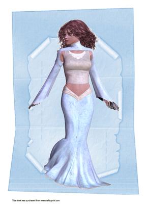 A4 Ice Blue Beauty