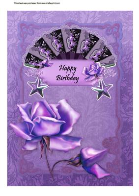 A4 Birthday Fan 5