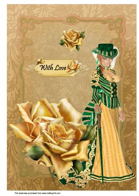 Yellow Rose Elegance