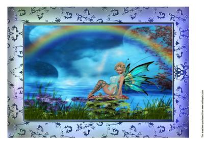 A4 Rainbow Fairy