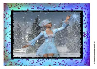 A4 Snow Beauty