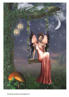 A4 Starry Night Fairy