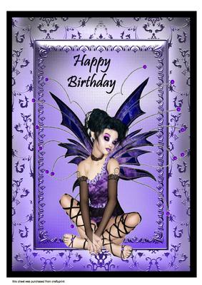 A4 Gothic Fairy
