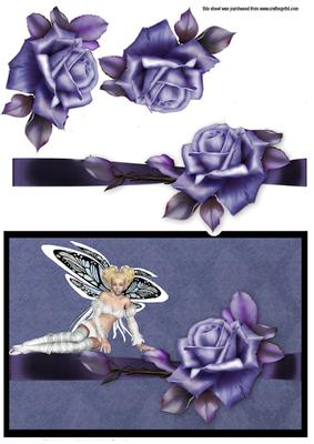 Lavender Rose Fairy