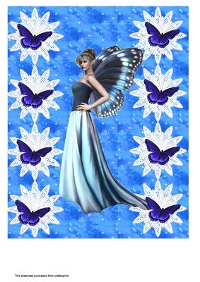 A4 Fairy Butterfly