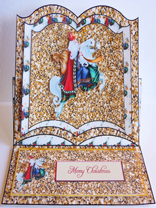 St Nick on a Horse Easel Book Kit