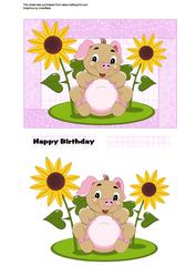 Sunflower Piggy