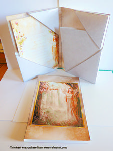 Fairy Stationery Folder Kit