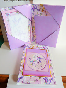 Hummingbird Stationery Folder Kit