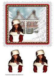 Framed Christmas Beauty