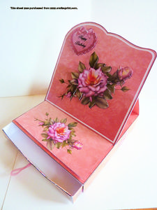 Floral Easel Drawer Card Kit