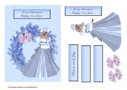 Blue Wreath Beauty