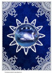 A4 Fantasy Swan