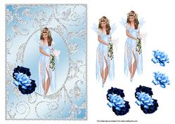 Blue Rose Elegance