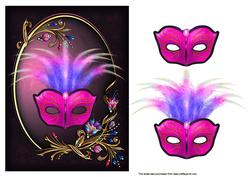 Mardi Gras Mask