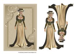 Elegant Vintage Lady