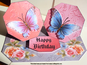 Butterfly Double Twisted Easel Kit