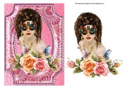 Framed Masquerade Beauty
